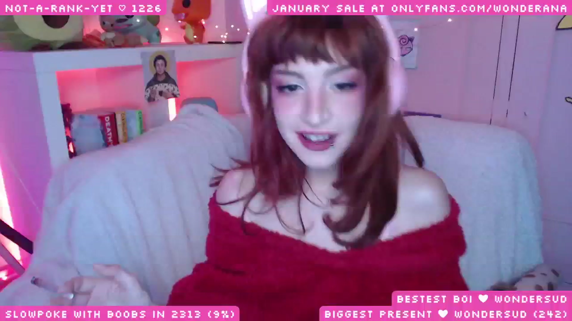 Gallery image thumbnail from WonderAna's myfreecams stream on, 01/18/2026, 01:07 image 5 of 20