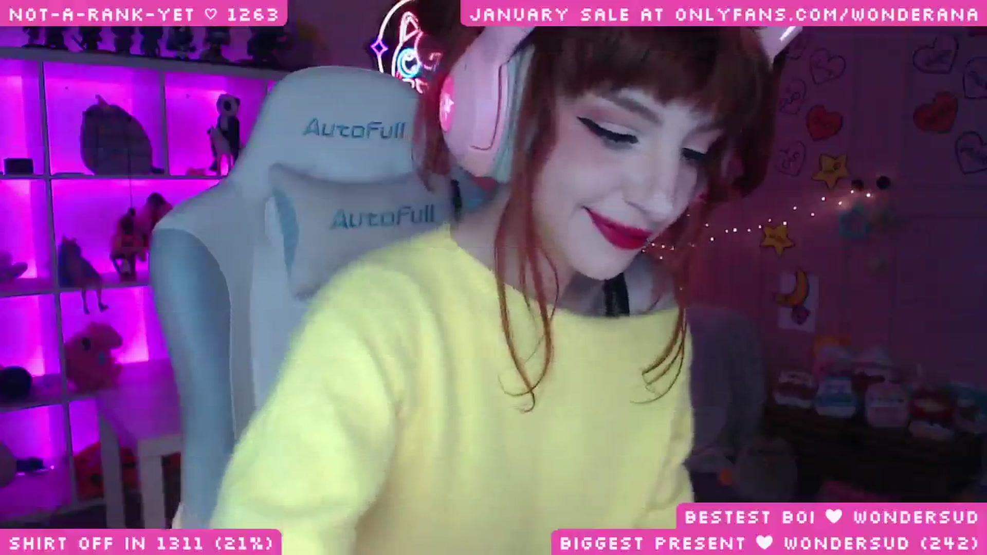 Gallery image thumbnail from WonderAna's myfreecams stream on, 01/26/2026, 24:49 image 9 of 20