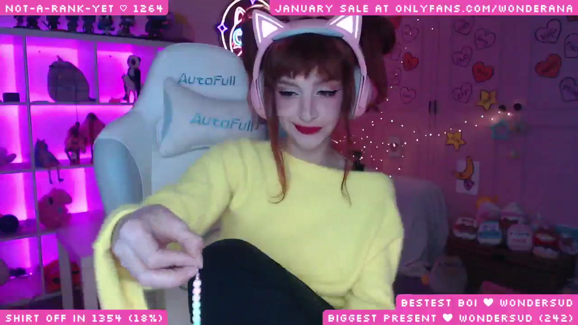 Gallery image thumbnail from WonderAna's myfreecams stream on, 01/26/2026, 24:49 image 5 of 20
