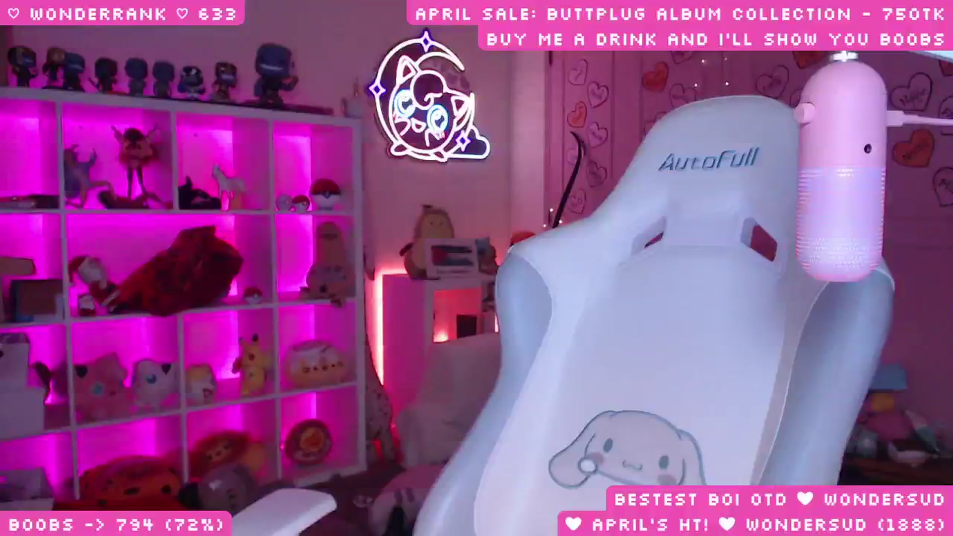 Gallery image thumbnail from WonderAna's myfreecams stream on, 04/17/2026, 04:26 image 14 of 20