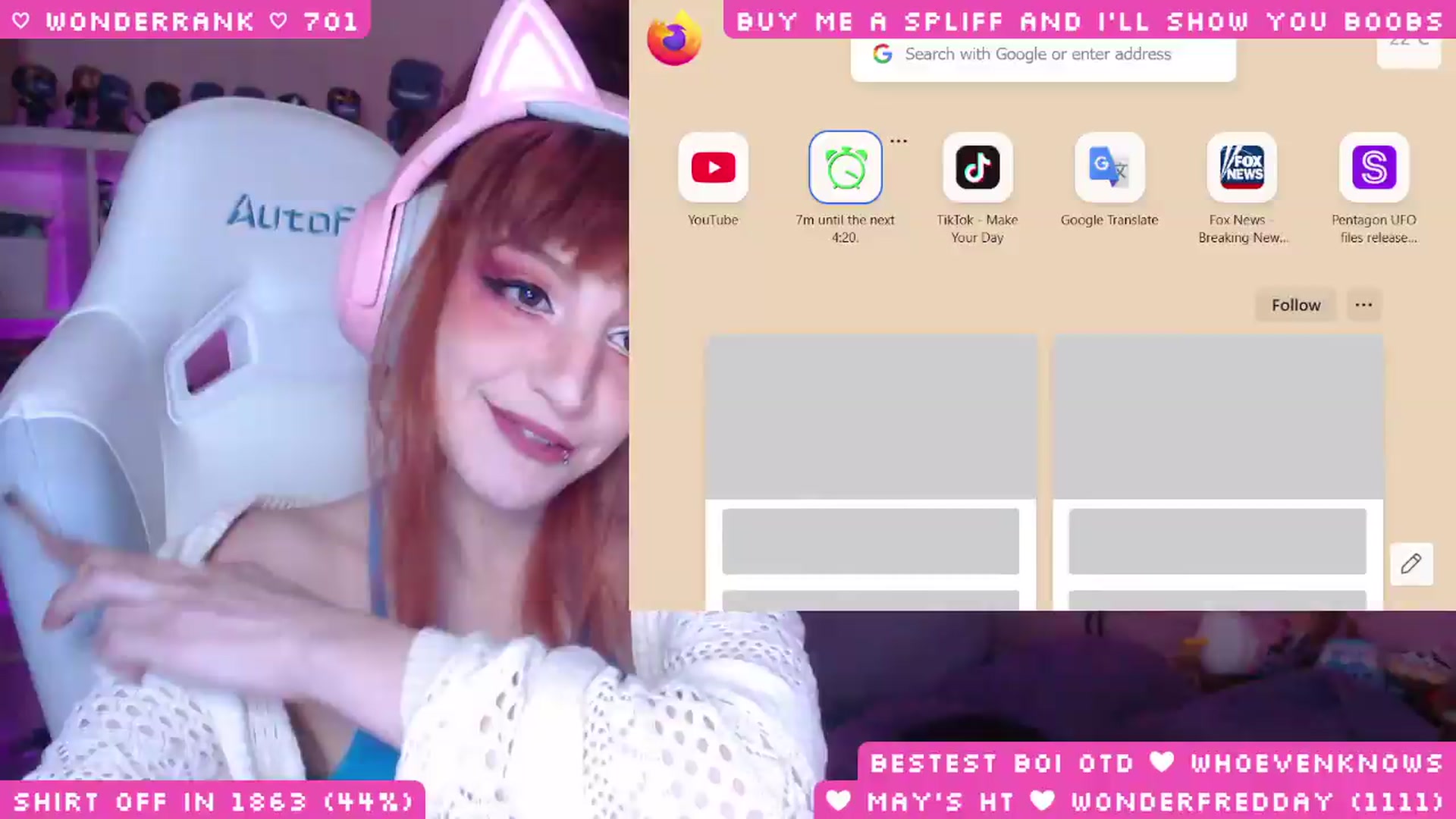 Gallery image thumbnail from WonderAna's myfreecams stream on, 05/17/2026, 03:35 image 12 of 20