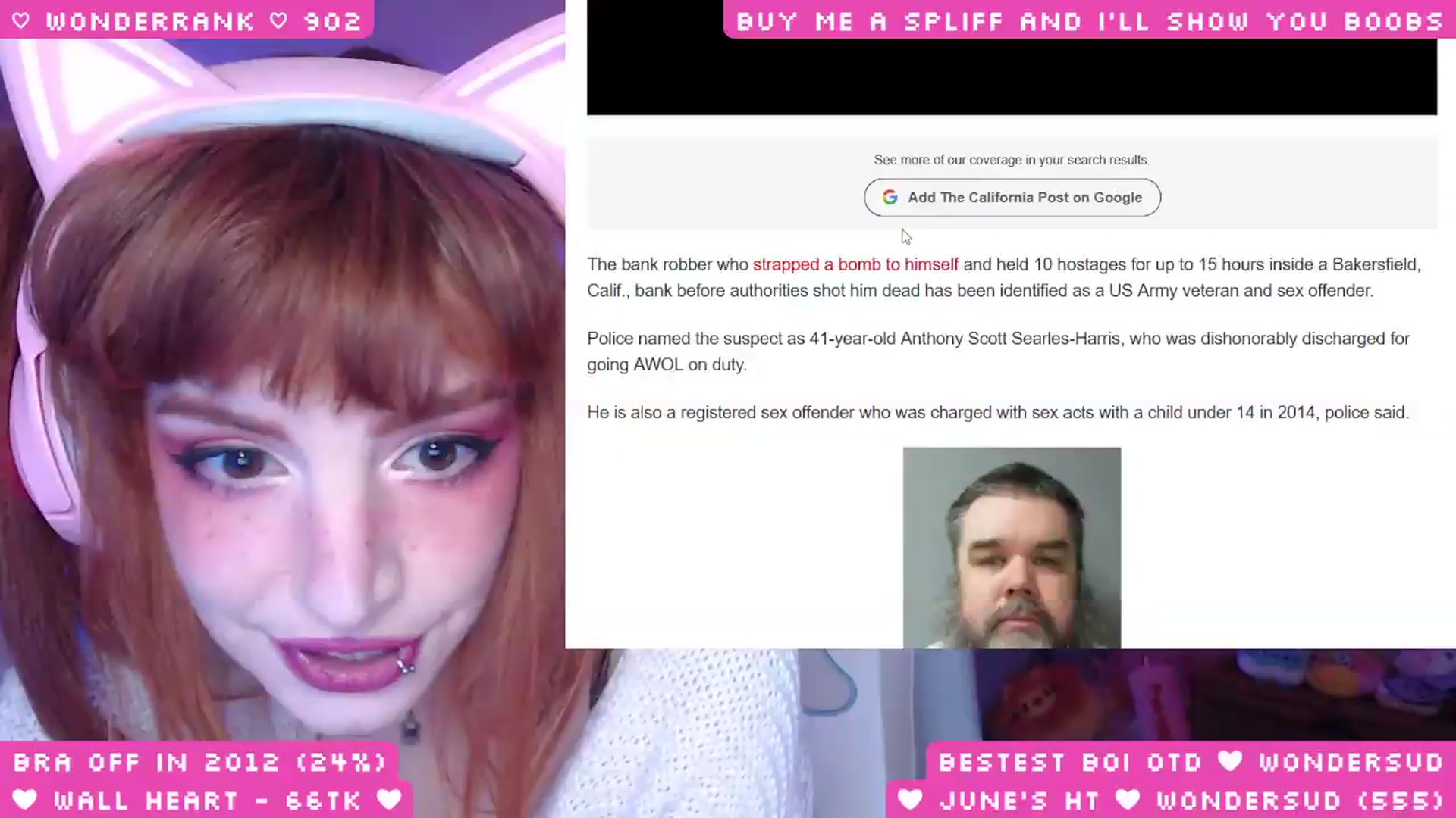 Gallery image thumbnail from WonderAna's myfreecams stream on, 06/05/2026, 03:26 image 13 of 20