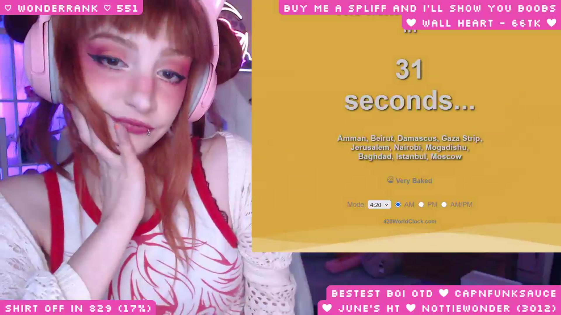 Gallery image thumbnail from WonderAna's myfreecams stream on, 06/13/2026, 03:10 image 5 of 20