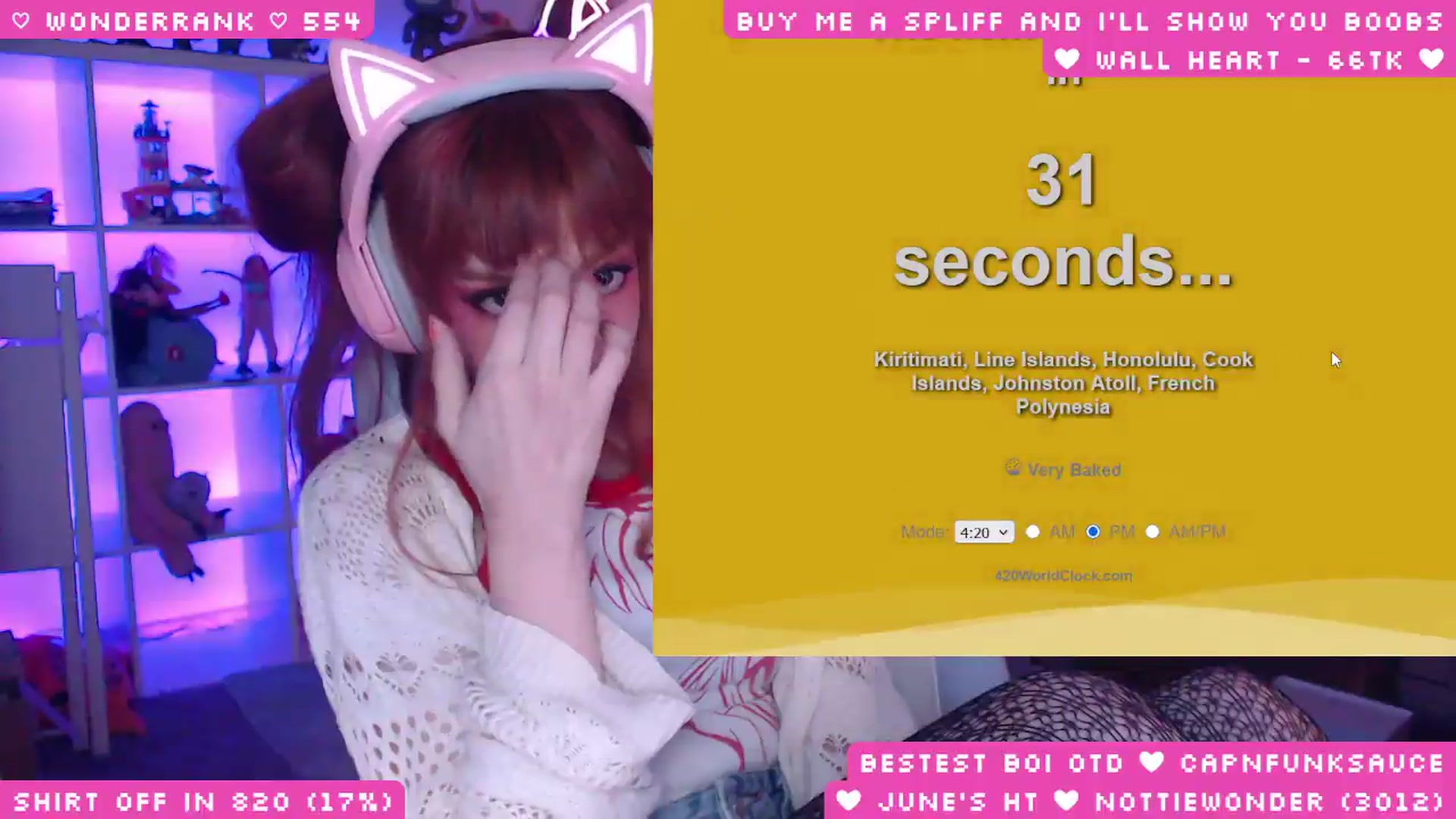 Gallery image thumbnail from WonderAna's myfreecams stream on, 06/13/2026, 03:10 image 14 of 20