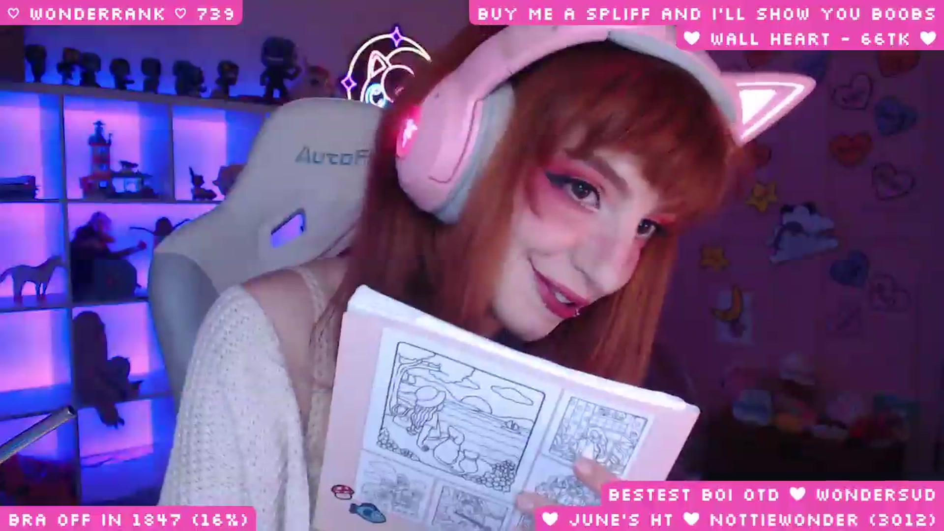 Gallery image thumbnail from WonderAna's myfreecams stream on, 06/19/2026, 03:29 image 9 of 20