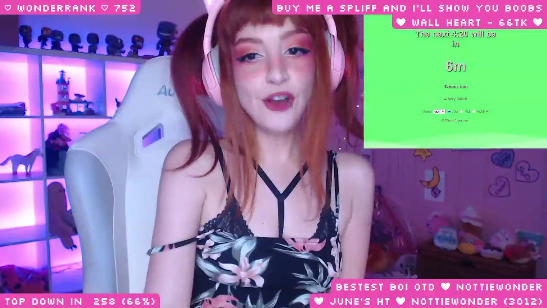 Gallery image thumbnail from WonderAna's myfreecams stream on, 06/21/2026, 02:58 image 6 of 20