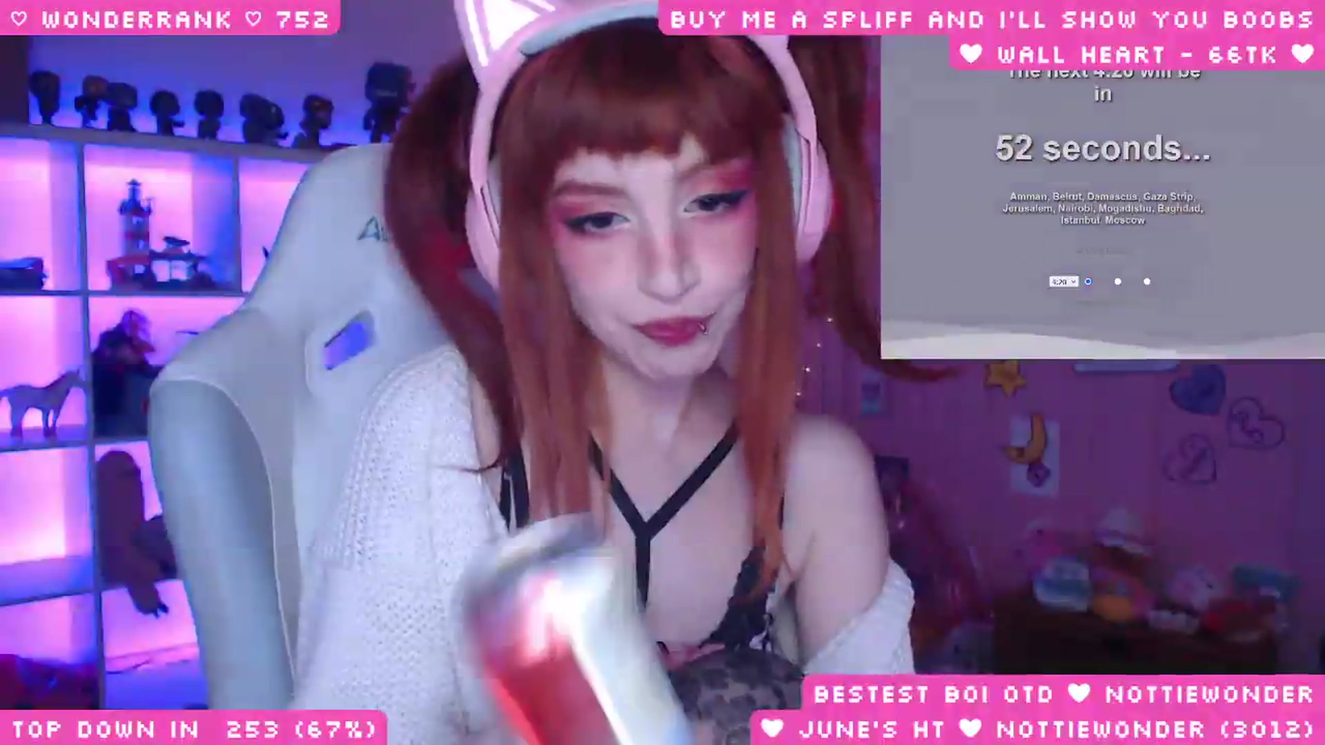 Gallery image thumbnail from WonderAna's myfreecams stream on, 06/21/2026, 02:58 image 10 of 20