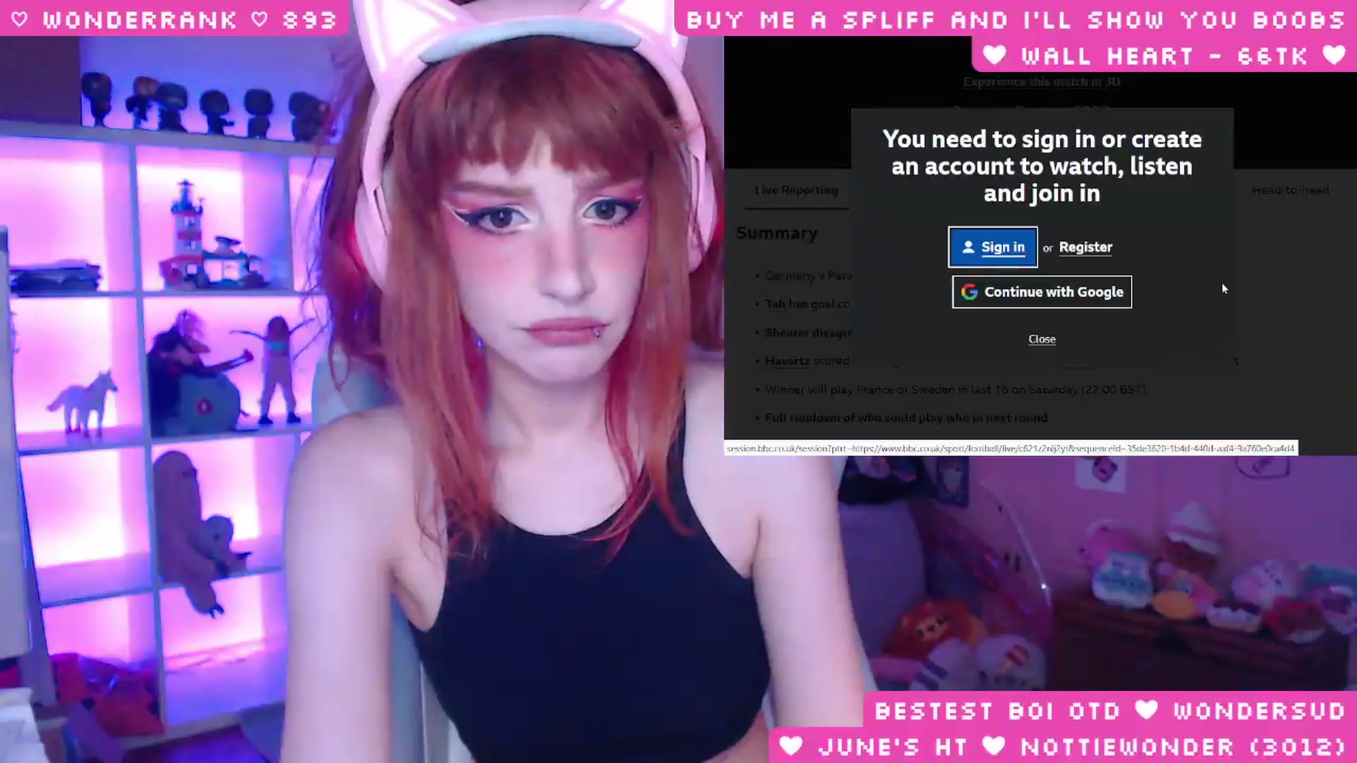 Gallery image thumbnail from WonderAna's myfreecams stream on, 06/30/2026, 24:01 image 6 of 20