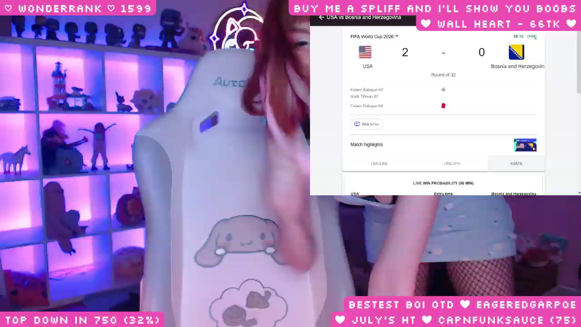 Gallery image thumbnail from WonderAna's myfreecams stream on, 07/02/2026, 03:19 image 12 of 20