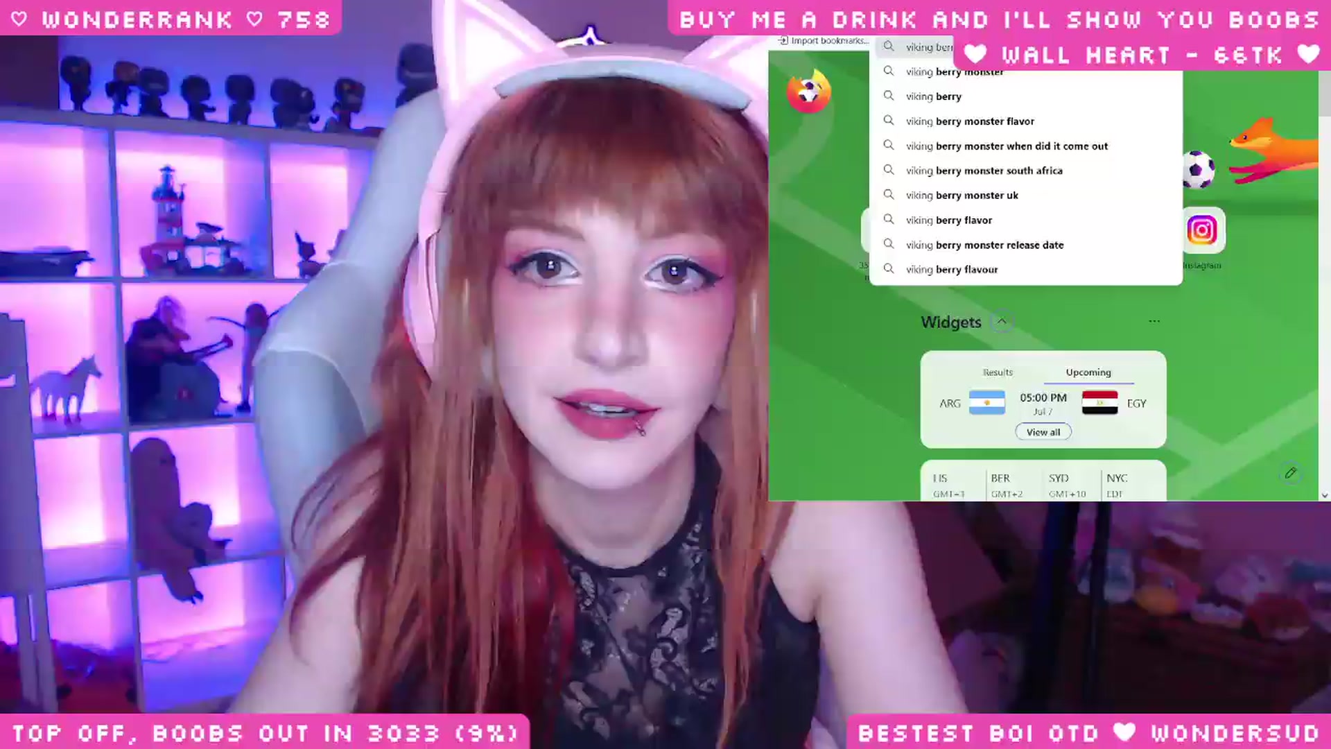 Gallery image thumbnail from WonderAna's myfreecams stream on, 07/07/2026, 03:27 image 15 of 20