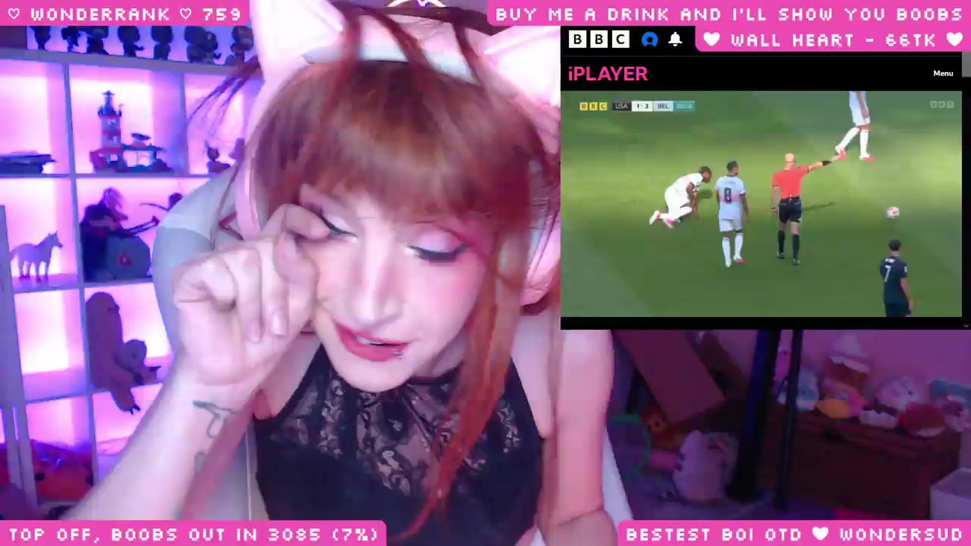 Gallery image thumbnail from WonderAna's myfreecams stream on, 07/07/2026, 03:27 image 12 of 20