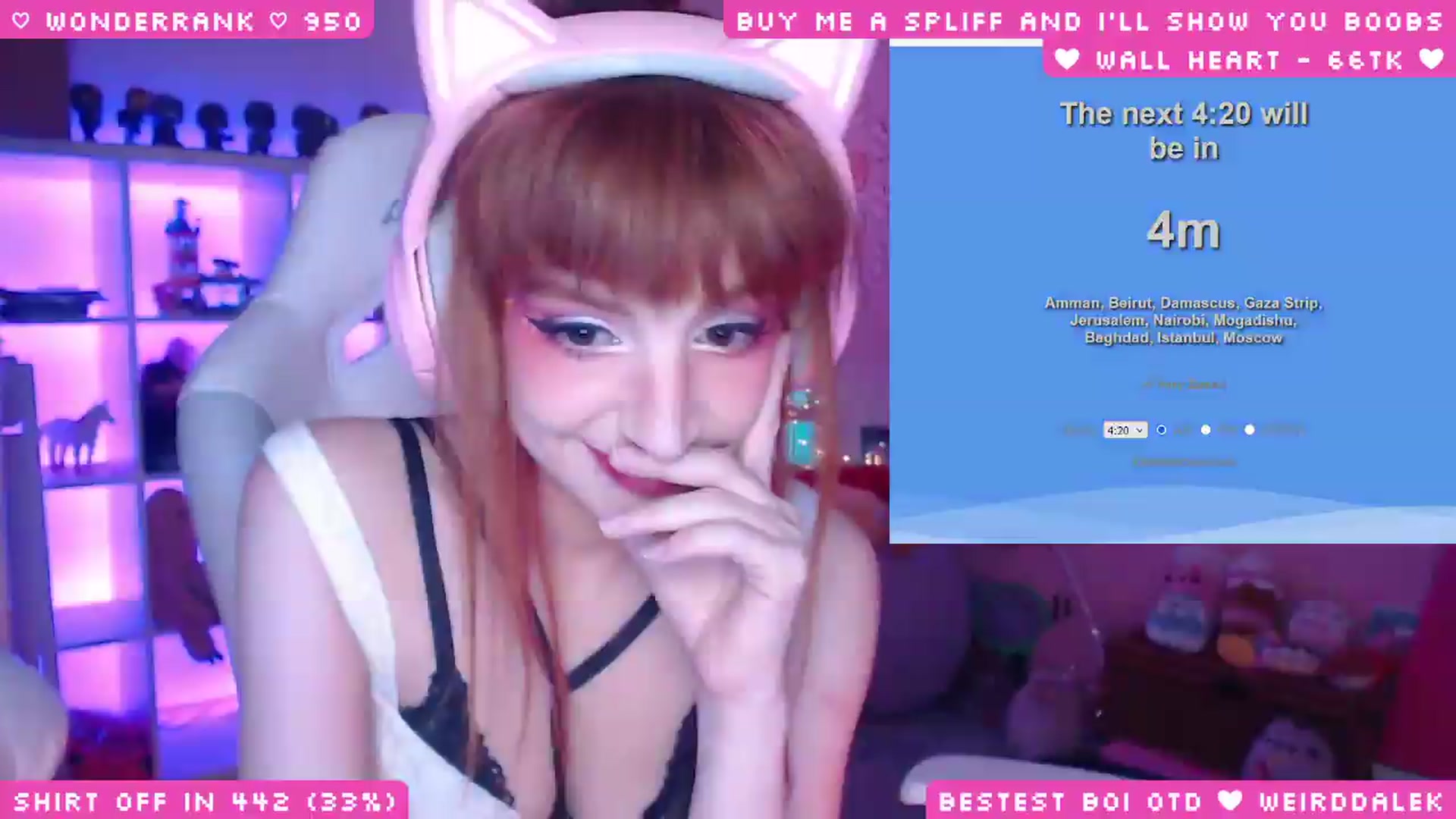 Gallery image thumbnail from WonderAna's myfreecams stream on, 07/10/2026, 03:12 image 9 of 20