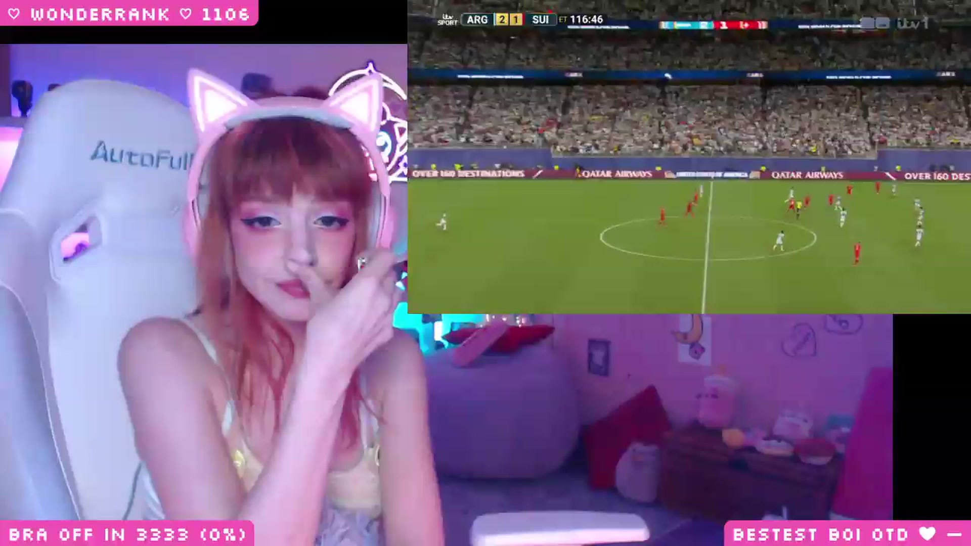 Gallery image thumbnail from WonderAna's myfreecams stream on, 07/12/2026, 04:02 image 18 of 20