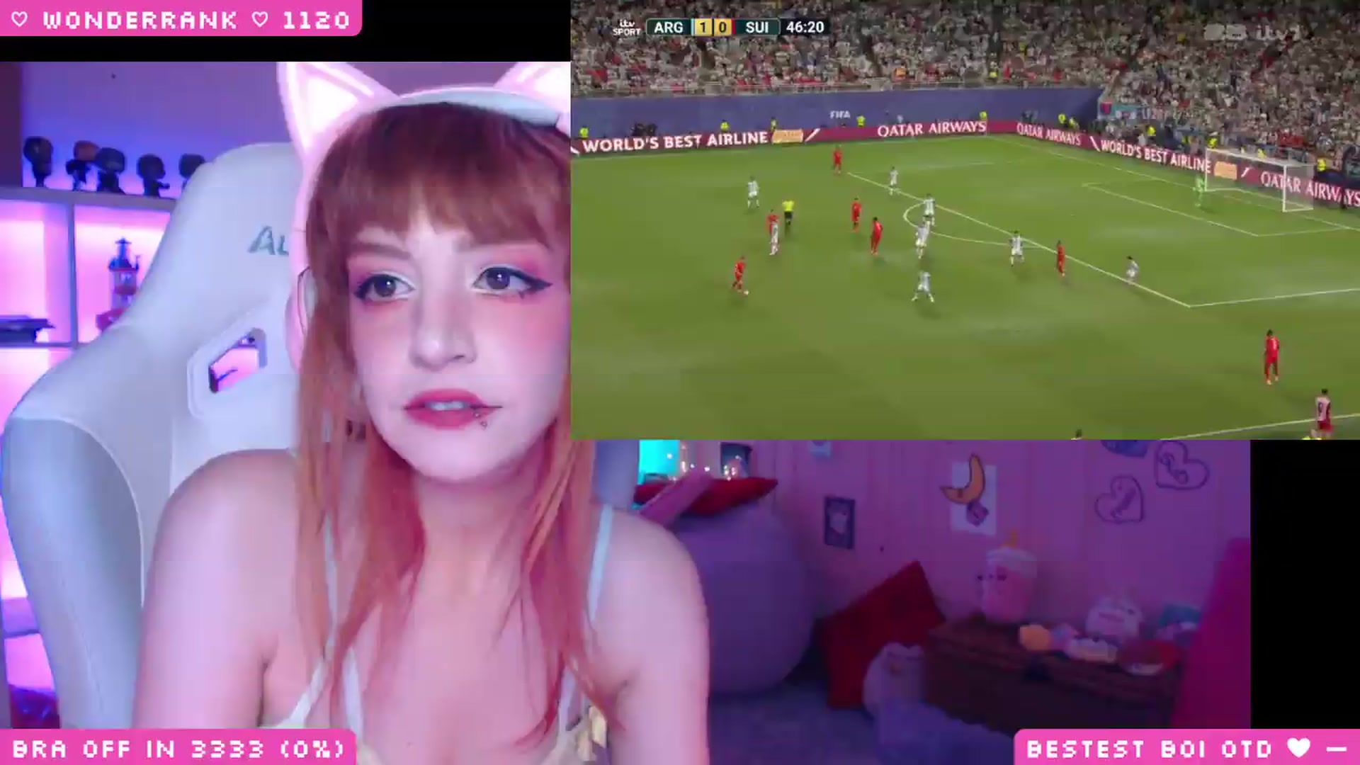 Gallery image thumbnail from WonderAna's myfreecams stream on, 07/12/2026, 04:02 image 5 of 20