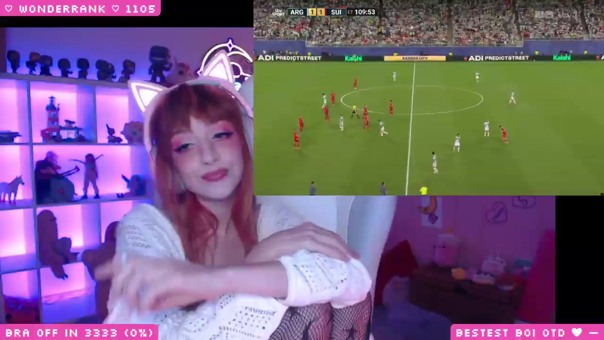 Gallery image thumbnail from WonderAna's myfreecams stream on, 07/12/2026, 04:02 image 17 of 20