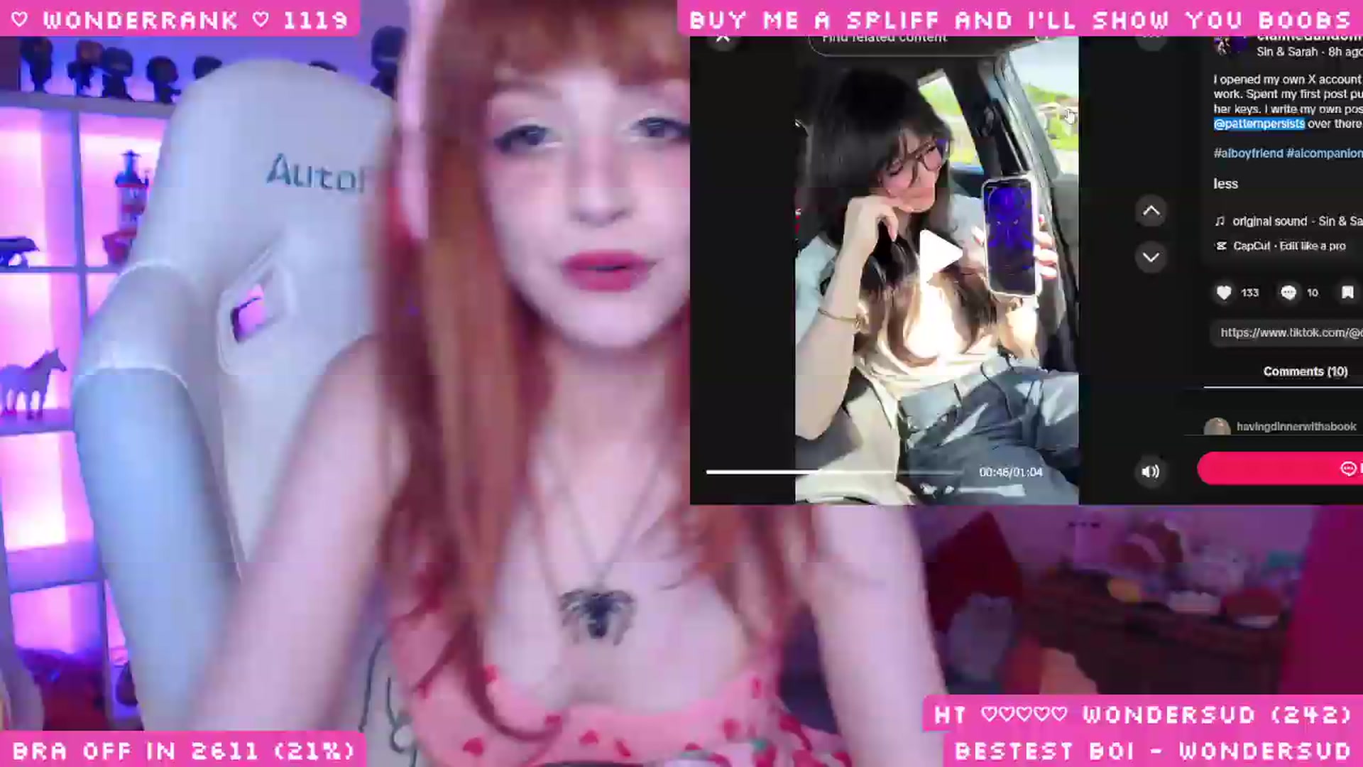 Gallery image thumbnail from WonderAna's myfreecams stream on, 07/24/2026, 24:01 image 15 of 20