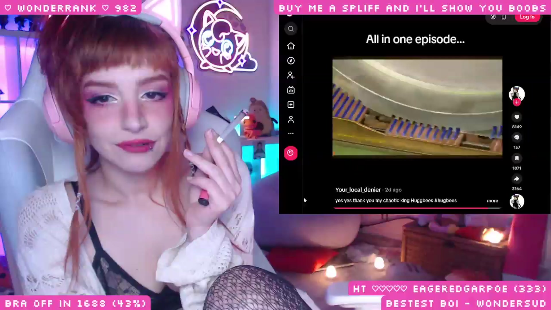 Gallery image thumbnail from WonderAna's myfreecams stream on, 08/04/2026, 02:53 image 14 of 20