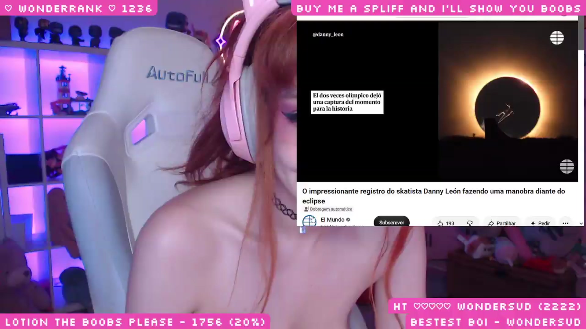 Gallery image thumbnail from WonderAna's myfreecams stream on, 08/14/2026, 03:33 image 13 of 20