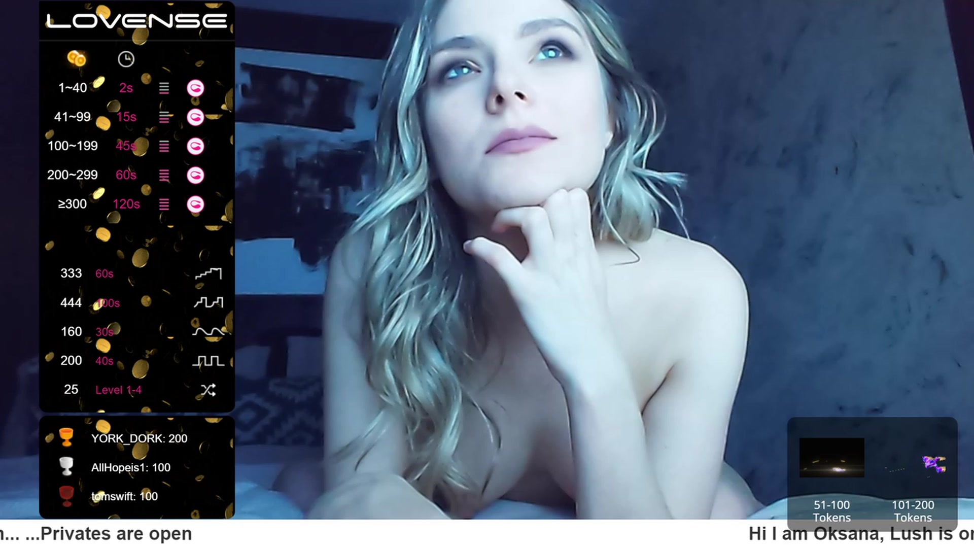 Gallery image thumbnail from WorldofOksana's myfreecams stream on, 01/30/2023, 05:02 image 7 of 20