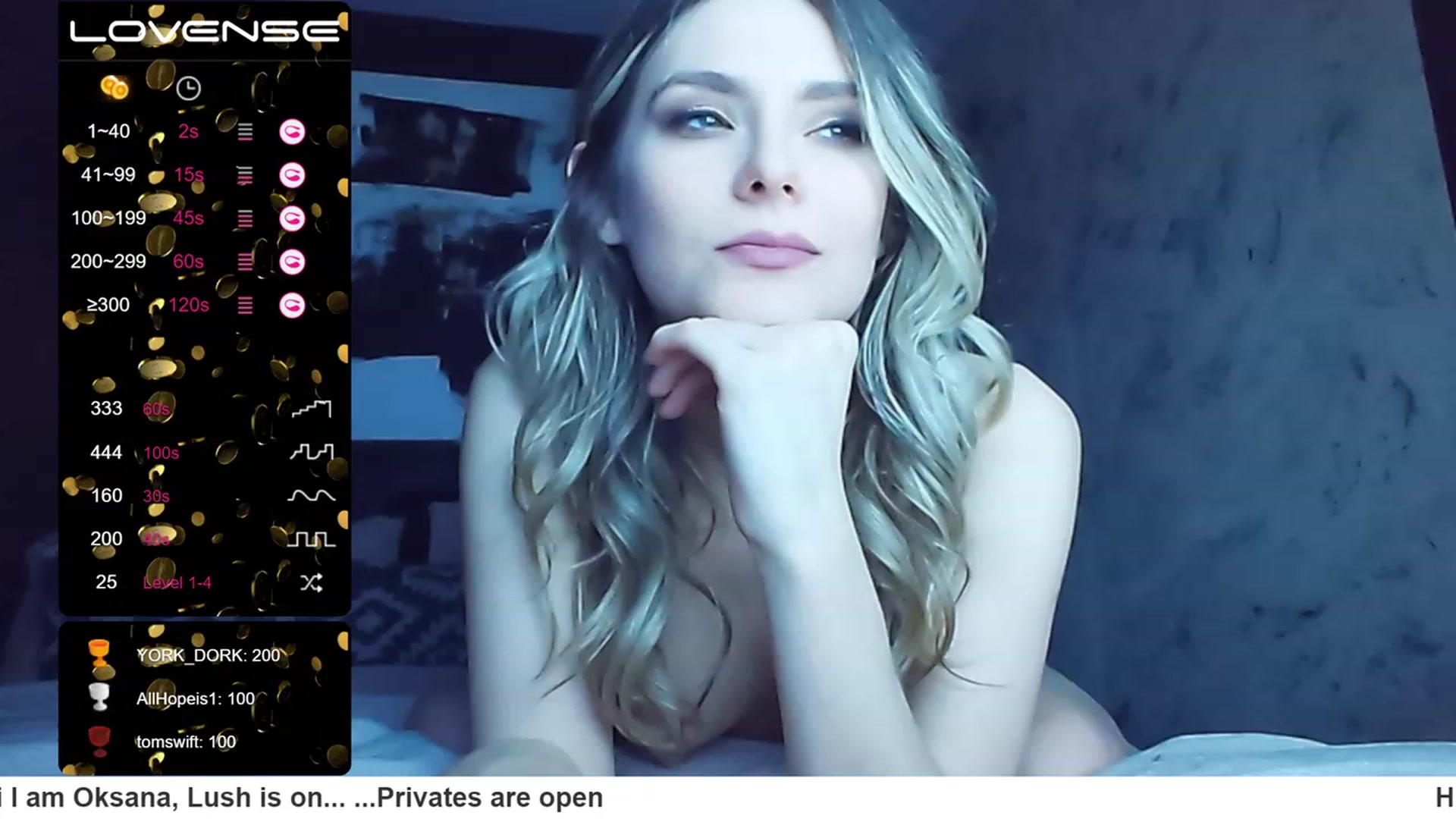 Gallery image thumbnail from WorldofOksana's myfreecams stream on, 01/30/2023, 05:02 image 4 of 20