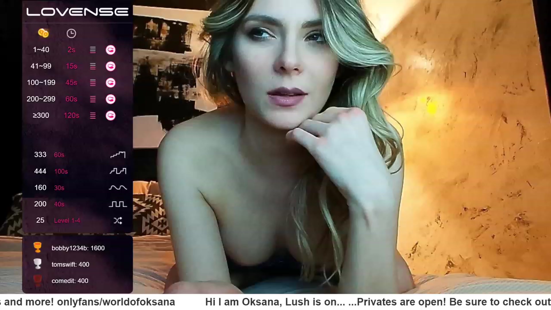 Gallery image thumbnail from WorldofOksana's myfreecams stream on, 02/06/2023, 06:30 image 11 of 20