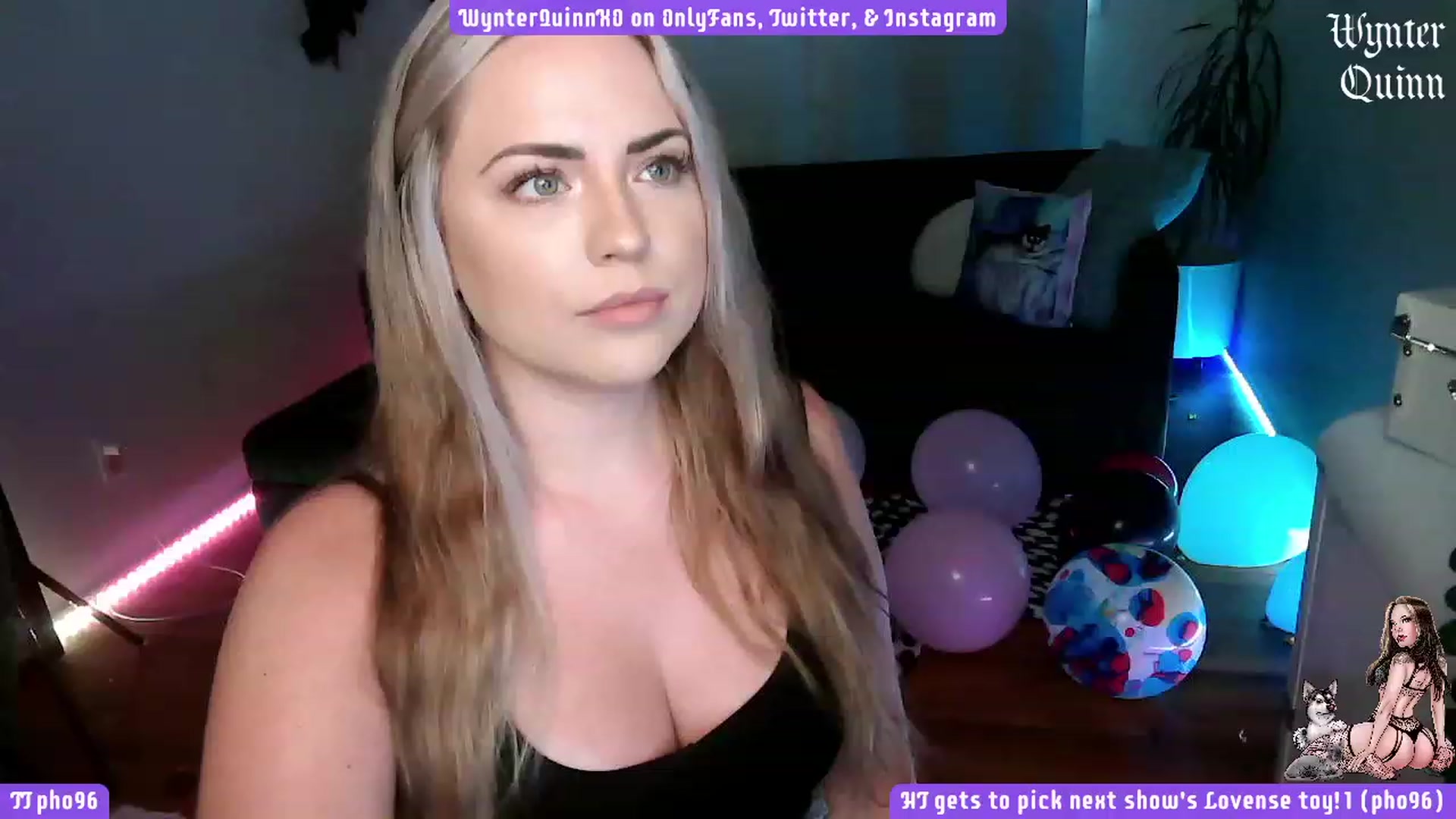 Gallery image thumbnail from WynterBDAY's myfreecams stream on, 07/26/2023, 23:33 image 17 of 20