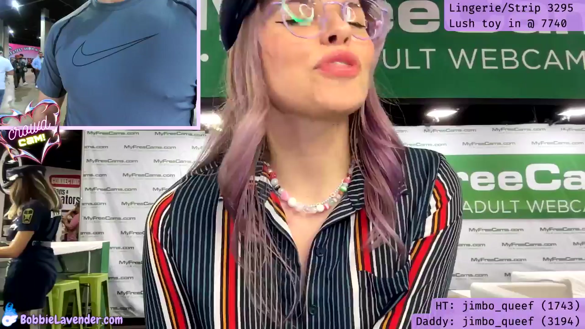 Gallery image thumbnail from XBobbiesWorld's myfreecams stream on, 04/13/2024, 20:32 image 17 of 20