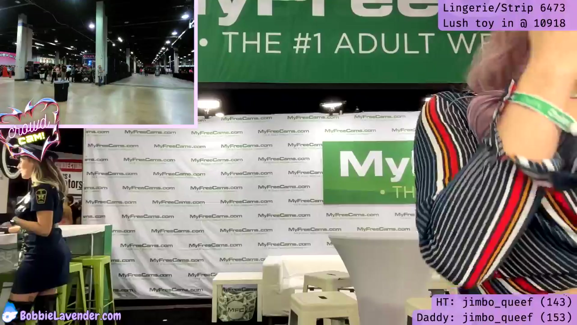 Gallery image thumbnail from XBobbiesWorld's myfreecams stream on, 04/13/2024, 20:32 image 3 of 20
