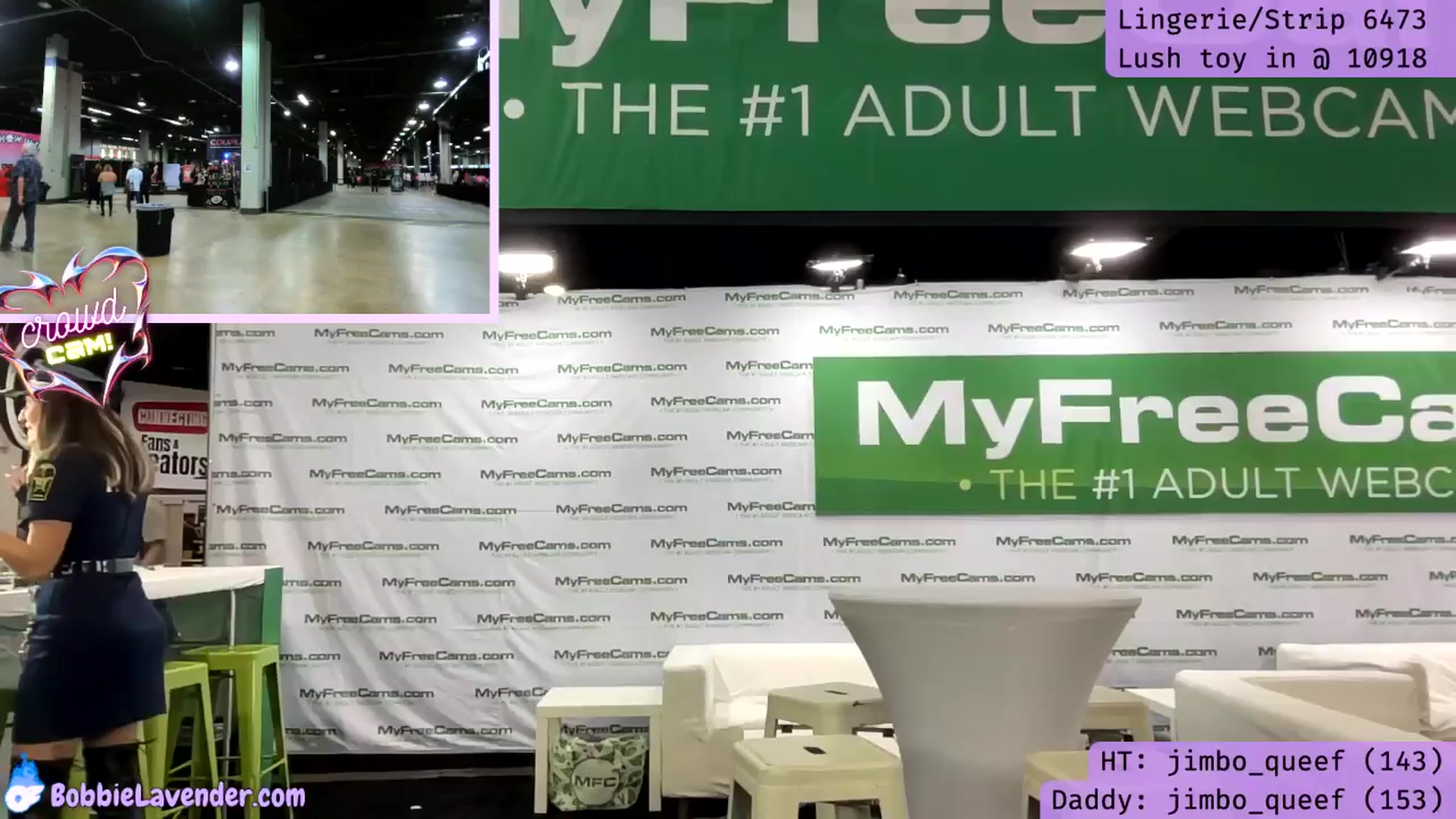 Gallery image thumbnail from XBobbiesWorld's myfreecams stream on, 04/13/2024, 20:32 image 2 of 20