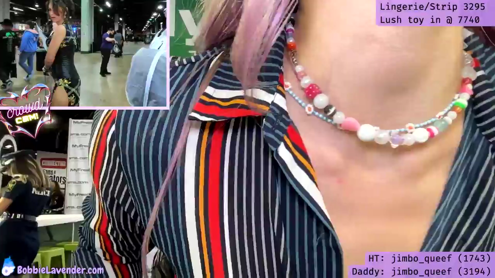 Gallery image thumbnail from XBobbiesWorld's myfreecams stream on, 04/13/2024, 20:32 image 20 of 20