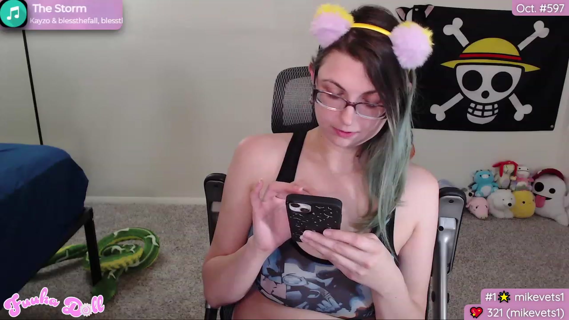 Gallery image thumbnail from XFuukaX's myfreecams stream on, 10/30/2023, 08:09 image 10 of 20