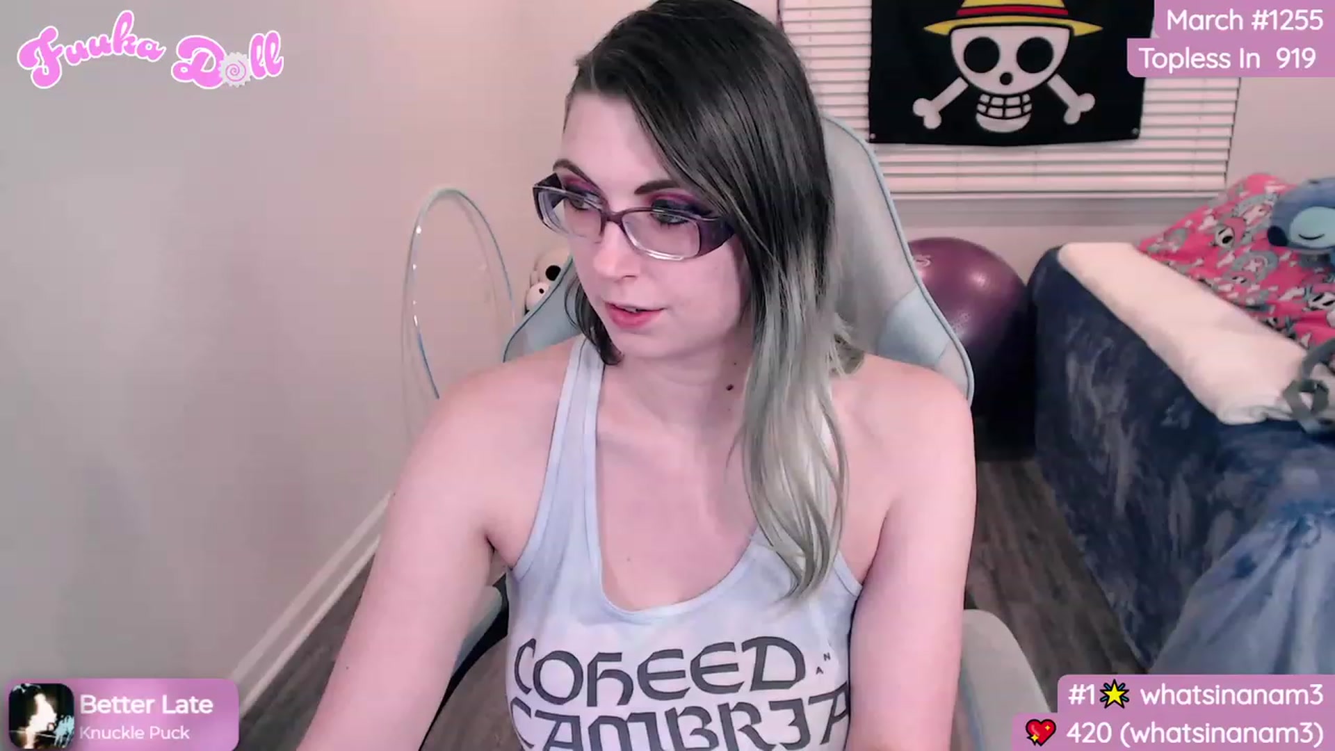 Gallery image thumbnail from XFuukaX's myfreecams stream on, 03/02/2024, 04:51 image 11 of 20