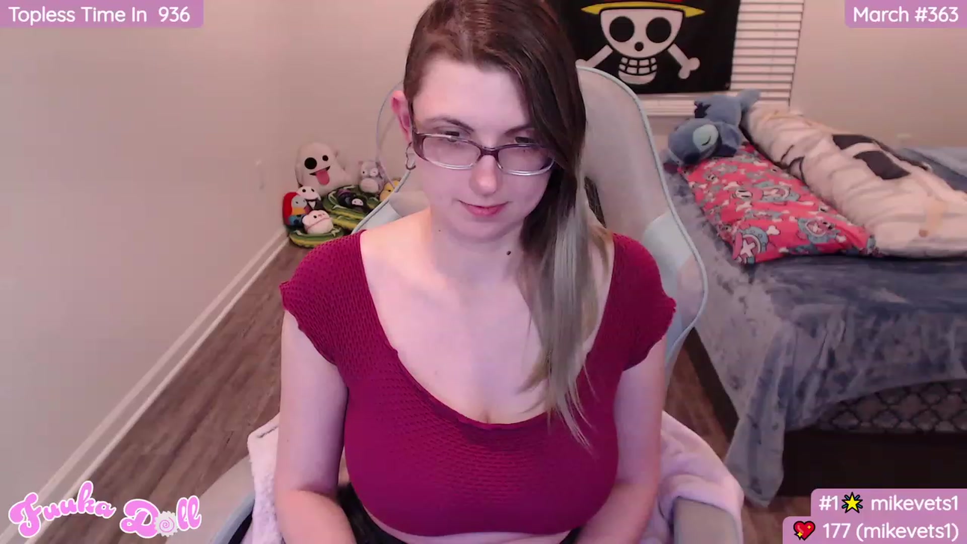Gallery image thumbnail from XFuukaX's myfreecams stream on, 03/06/2024, 04:34 image 20 of 20