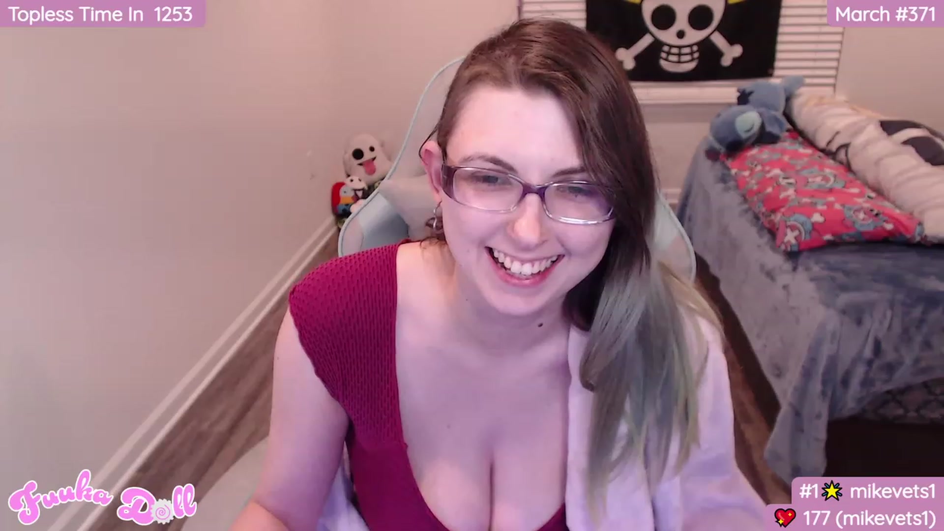 Gallery image thumbnail from XFuukaX's myfreecams stream on, 03/06/2024, 04:34 image 15 of 20