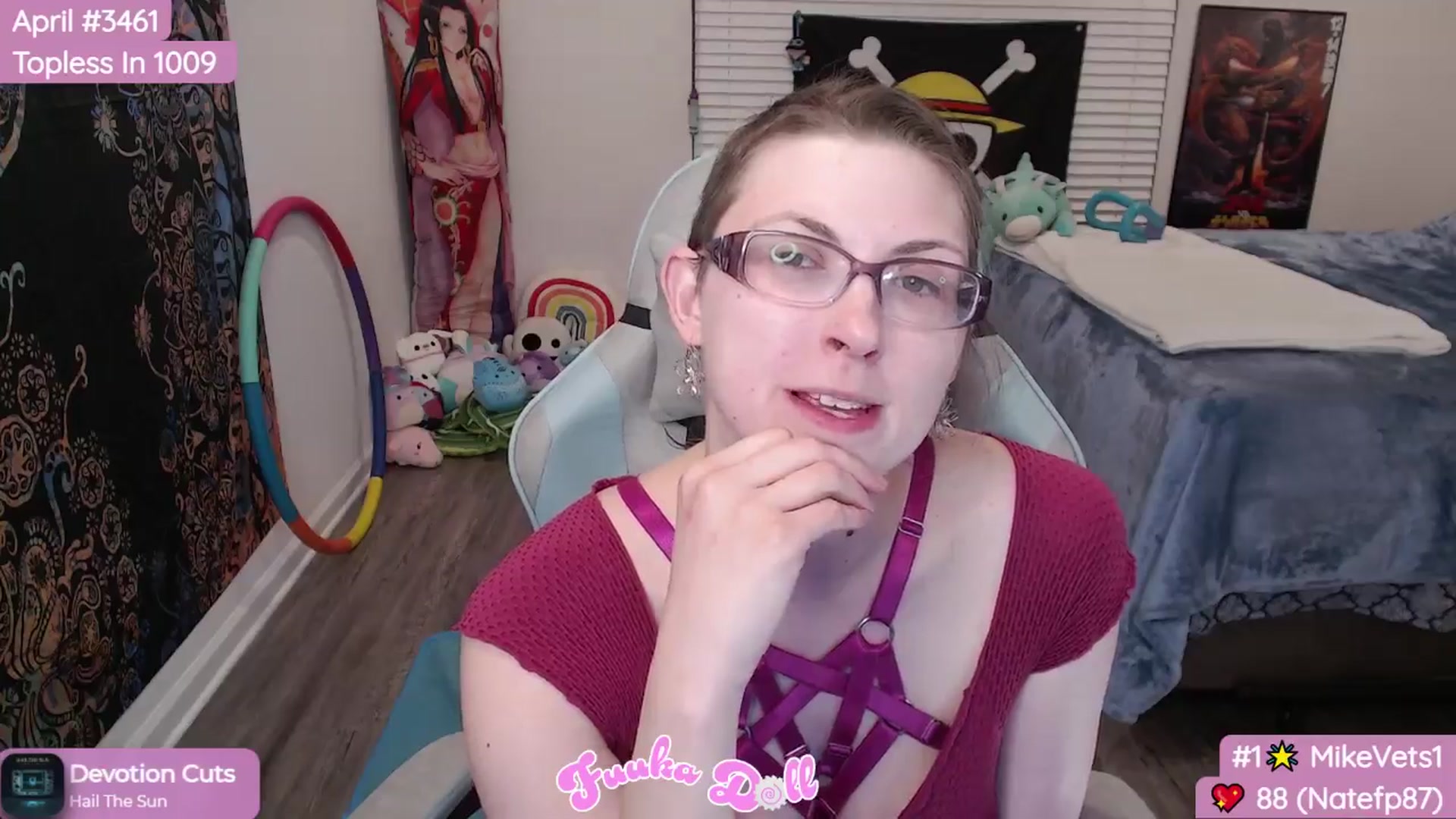 Gallery image thumbnail from XFuukaX's myfreecams stream on, 04/05/2024, 04:46 image 12 of 20
