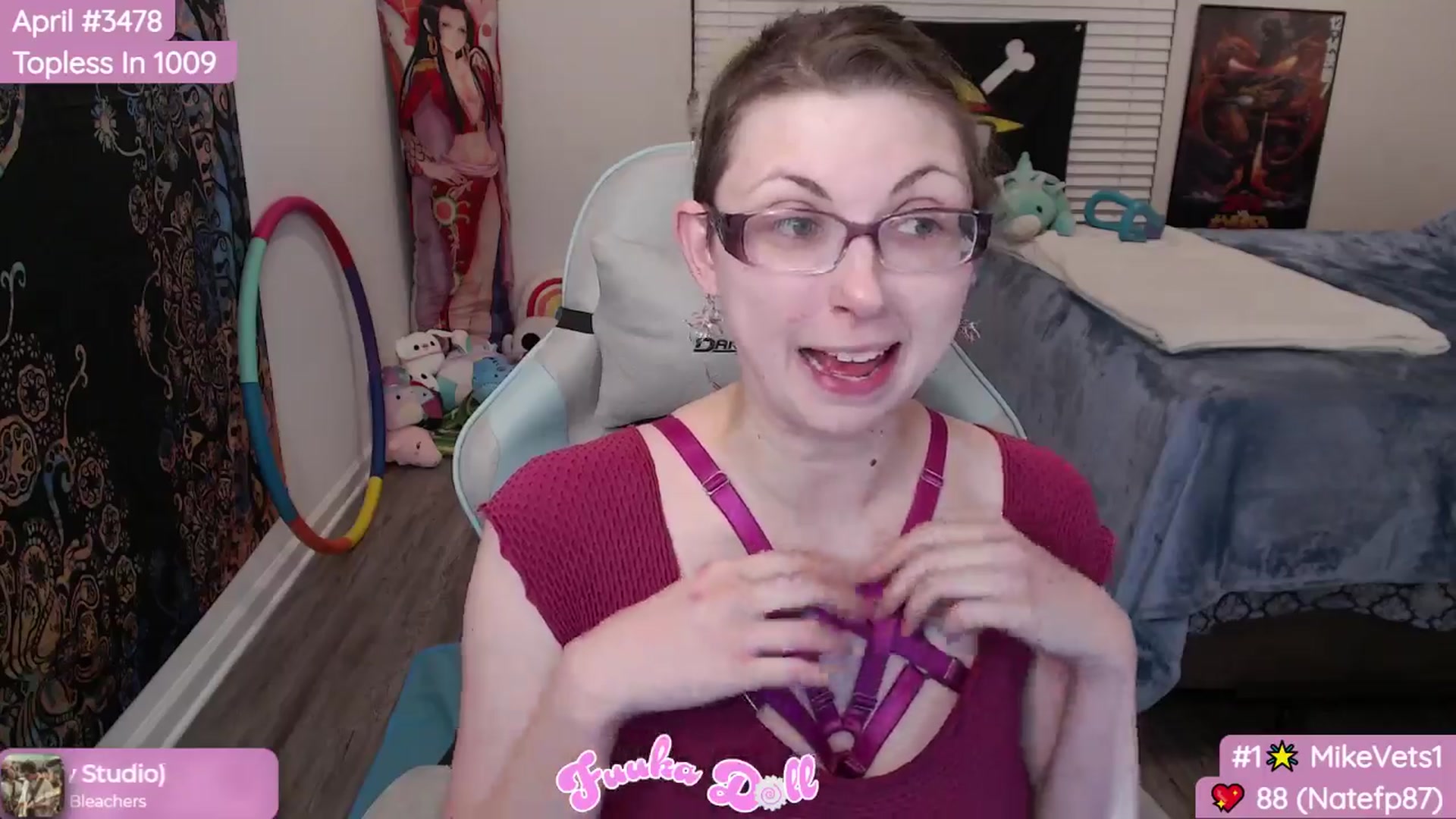 Gallery image thumbnail from XFuukaX's myfreecams stream on, 04/05/2024, 04:46 image 17 of 20