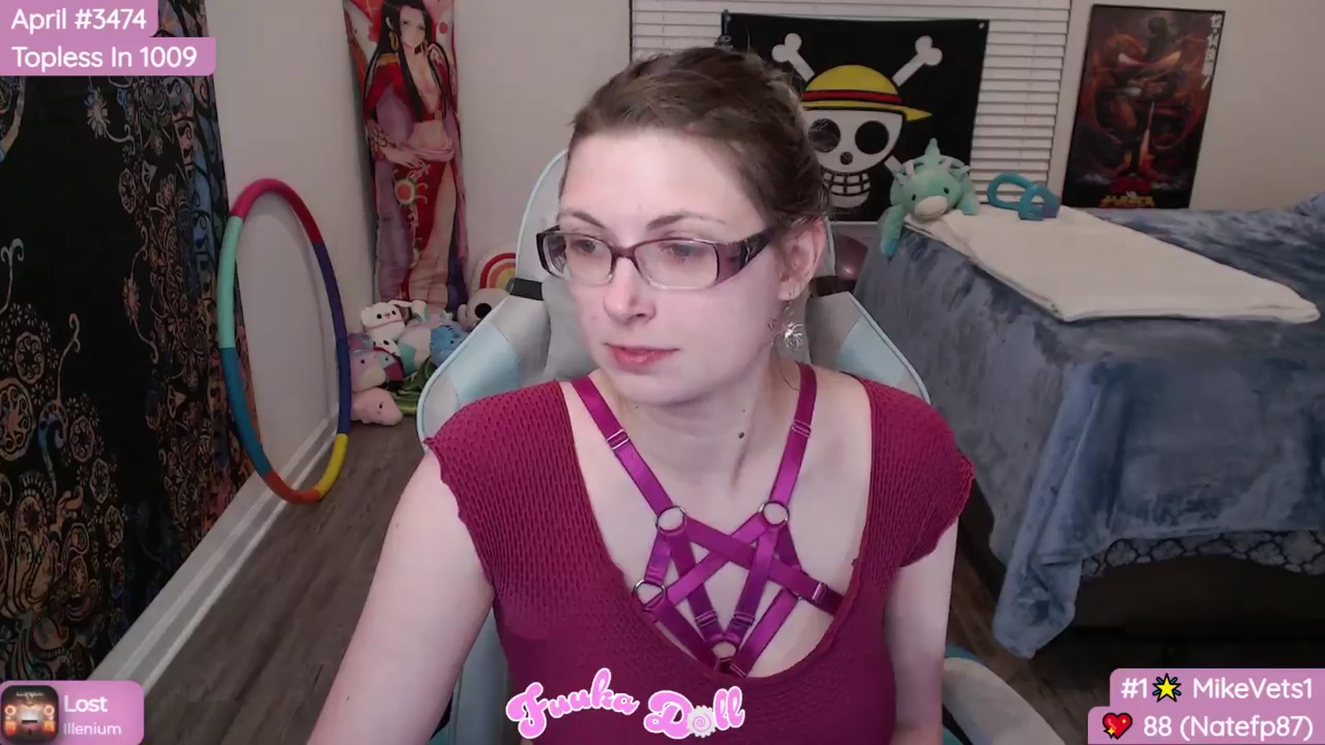 Gallery image thumbnail from XFuukaX's myfreecams stream on, 04/05/2024, 04:46 image 15 of 20