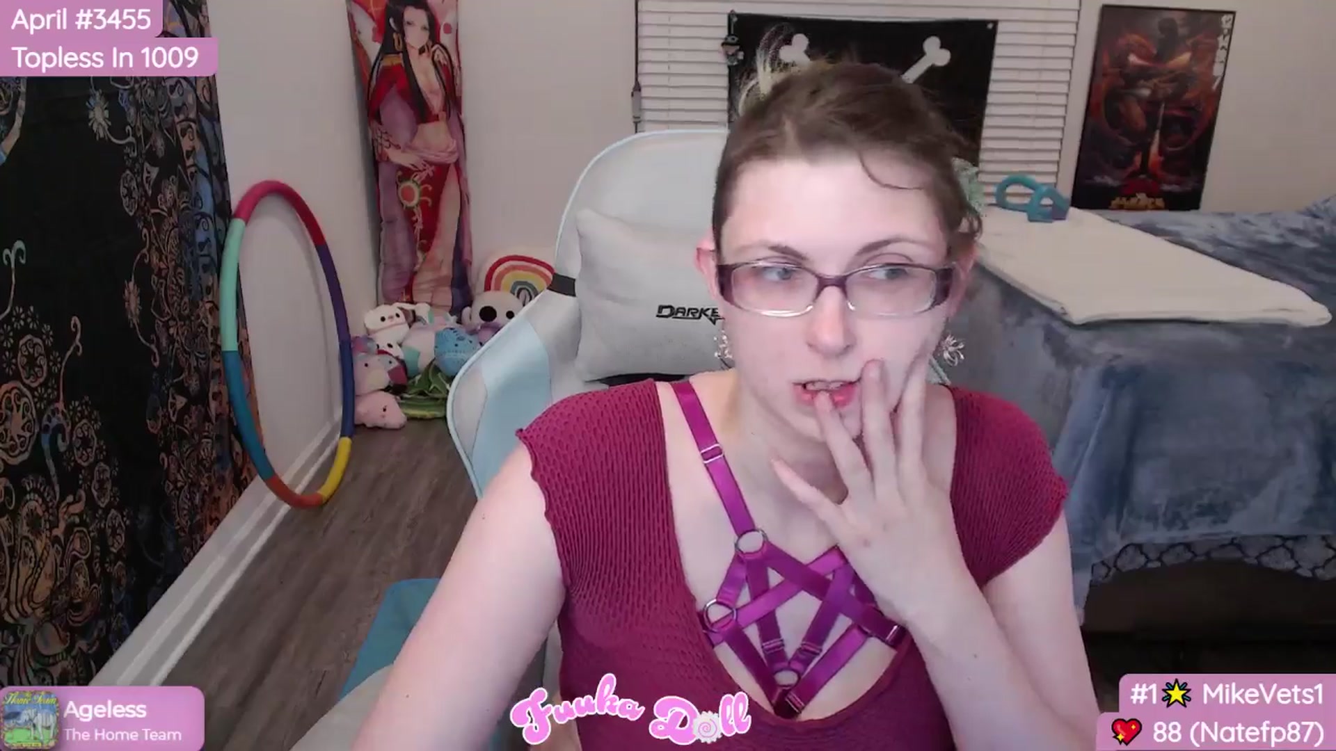 Gallery image thumbnail from XFuukaX's myfreecams stream on, 04/05/2024, 04:46 image 10 of 20