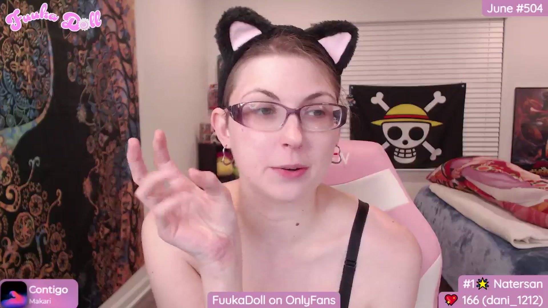Gallery image thumbnail from XFuukaX's myfreecams stream on, 06/21/2024, 06:05 image 16 of 20