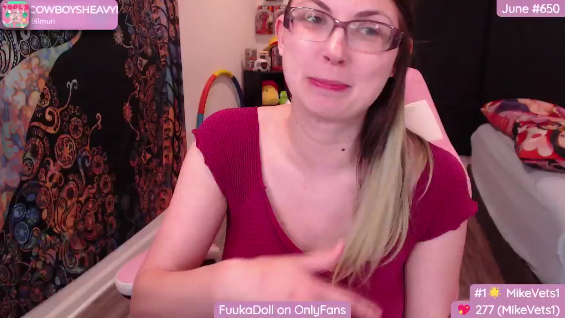 Gallery image thumbnail from XFuukaX's myfreecams stream on, 06/27/2024, 08:02 image 7 of 20