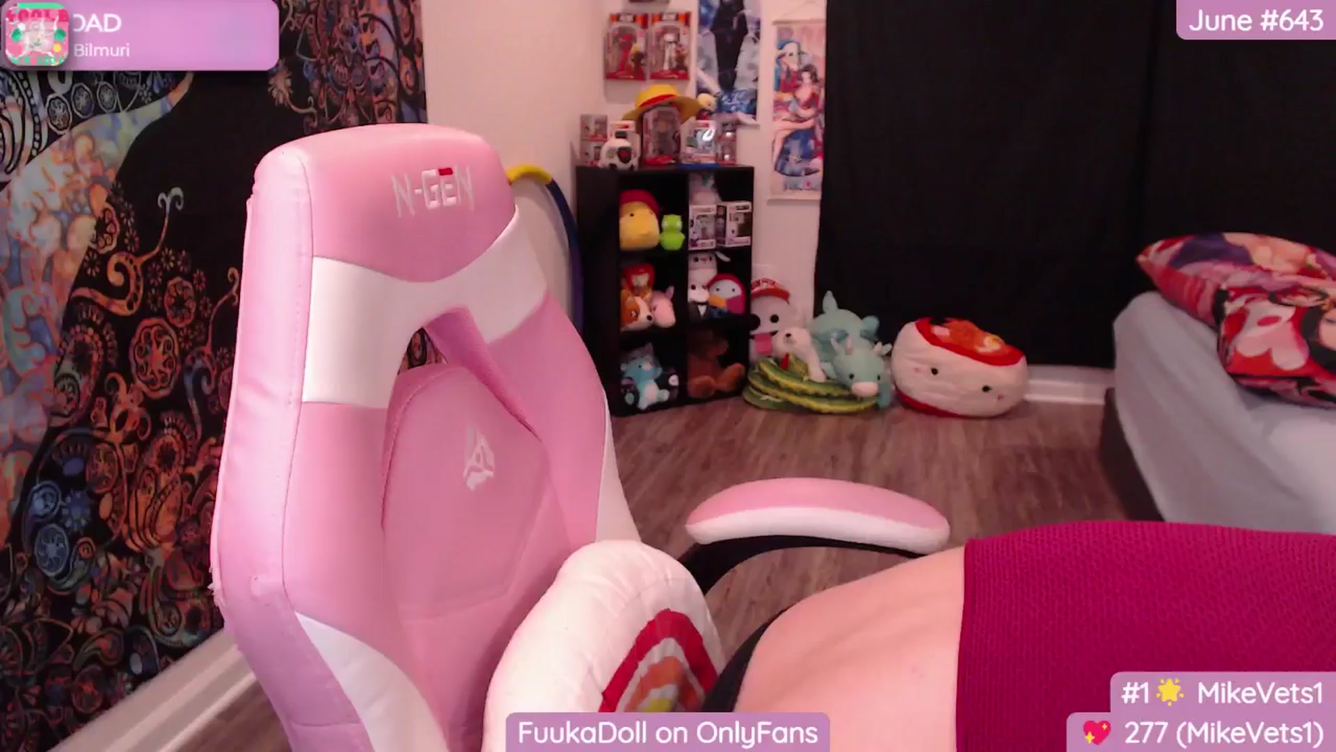 Gallery image thumbnail from XFuukaX's myfreecams stream on, 06/27/2024, 08:02 image 9 of 20