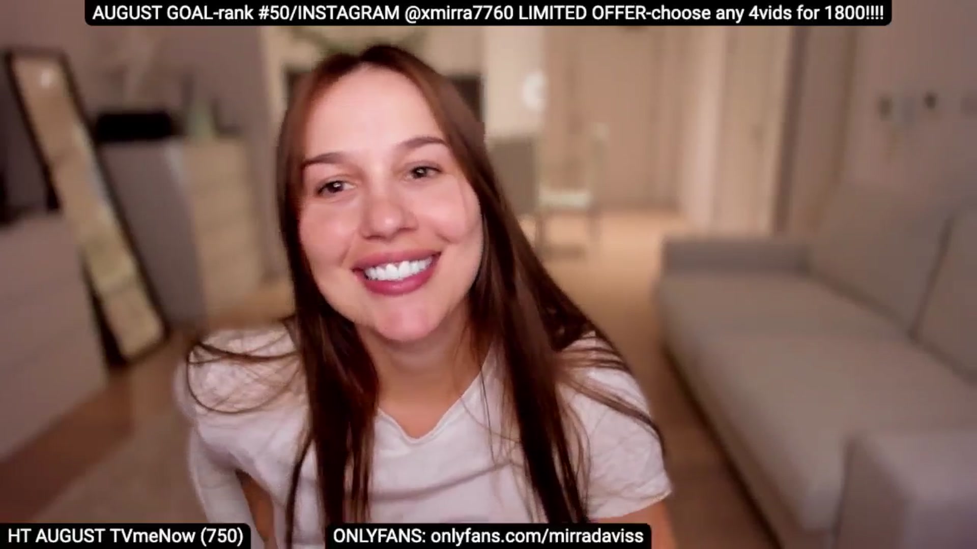 Gallery image thumbnail from XMirrabbellaX's myfreecams stream on, 08/06/2024, 20:25 image 12 of 20