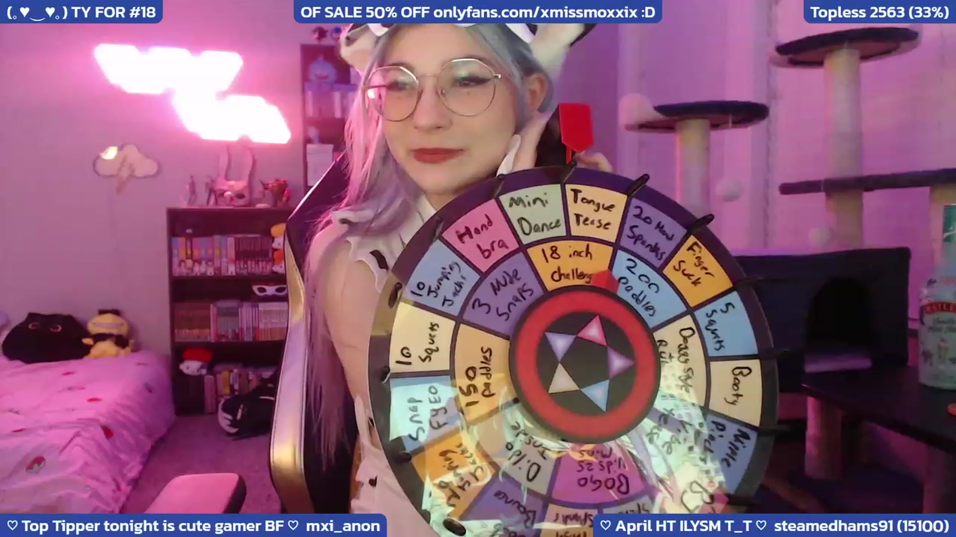Gallery image thumbnail from XMissMoxxiX's myfreecams stream on, 04/07/2023, 05:01 image 10 of 20