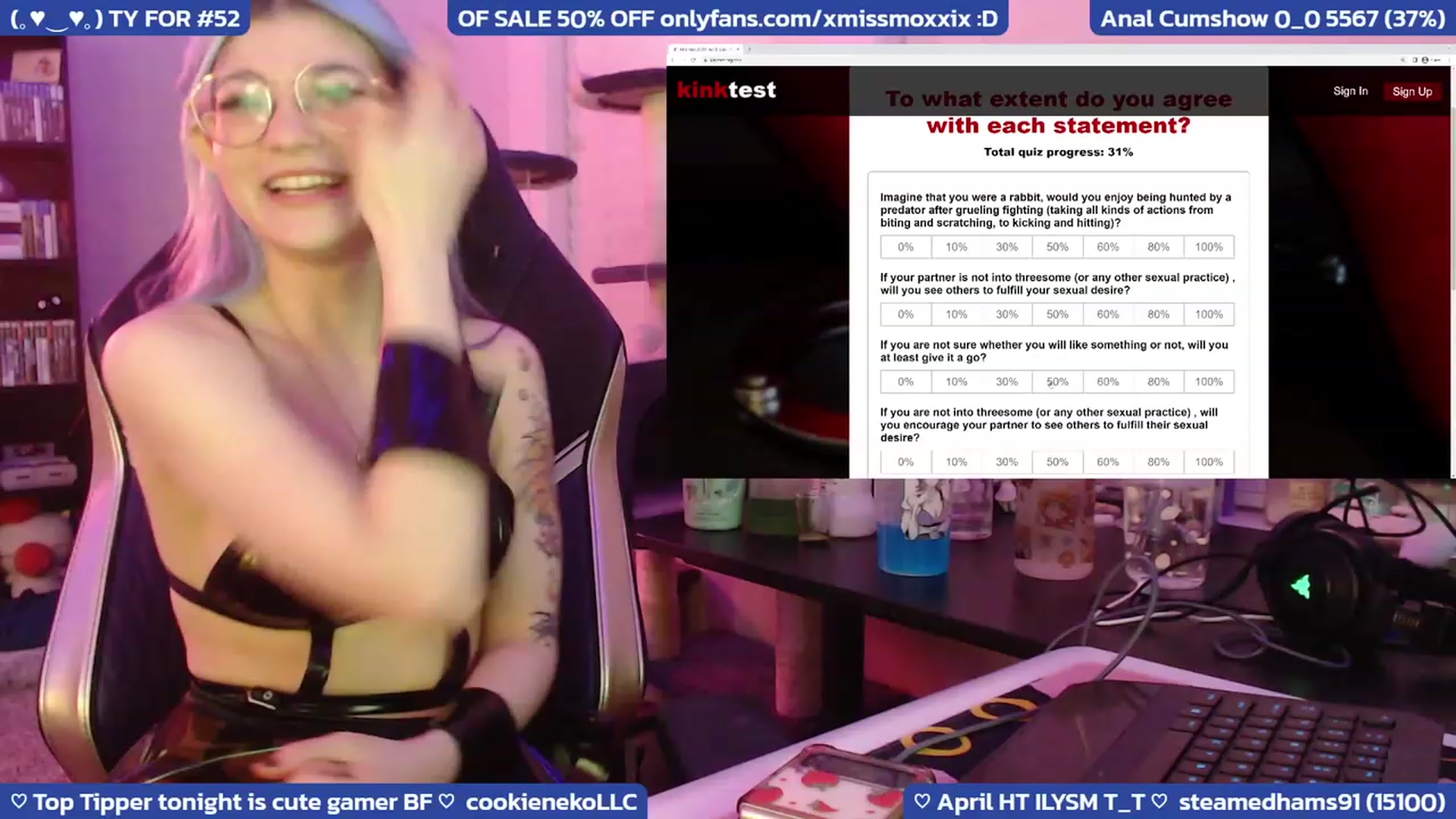 Gallery image thumbnail from XMissMoxxiX's myfreecams stream on, 04/15/2023, 06:20 image 20 of 20