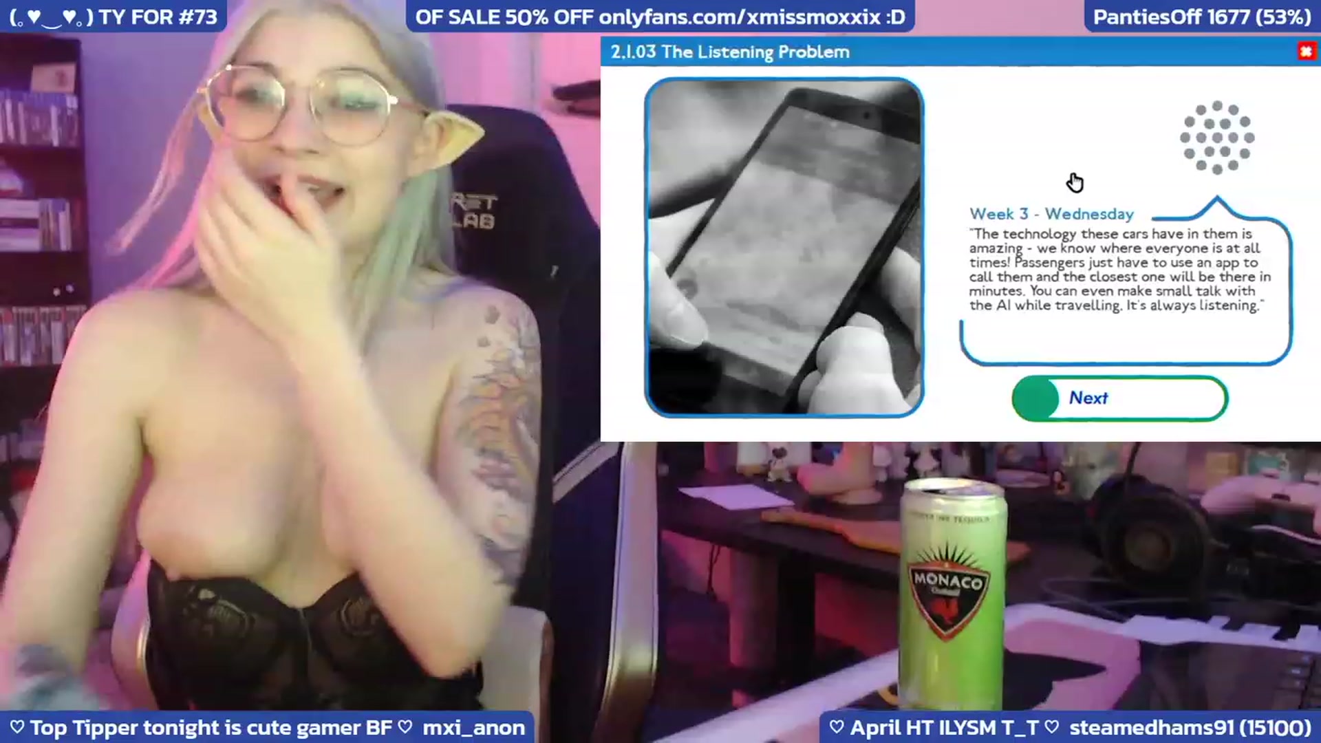 Gallery image thumbnail from XMissMoxxiX's myfreecams stream on, 05/01/2023, 05:43 image 15 of 20