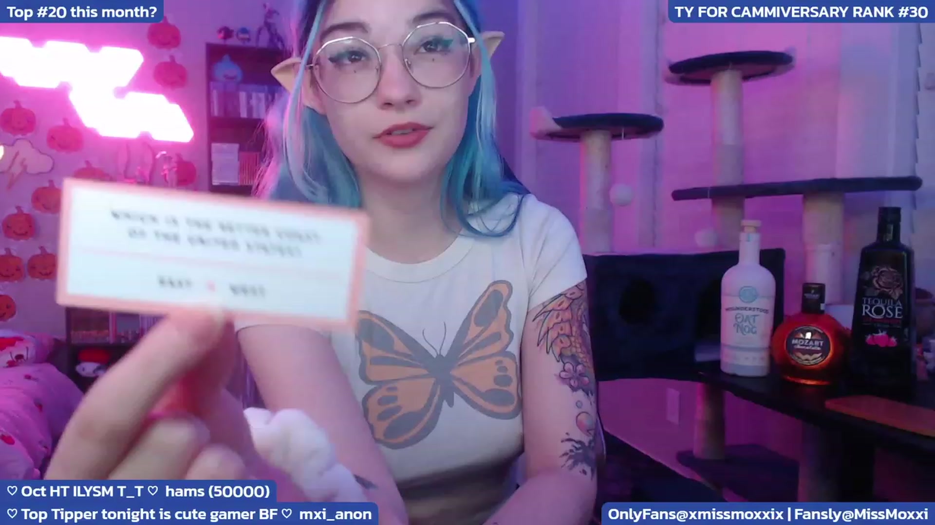 Gallery image thumbnail from XMissMoxxiX's myfreecams stream on, 10/25/2023, 05:07 image 19 of 20