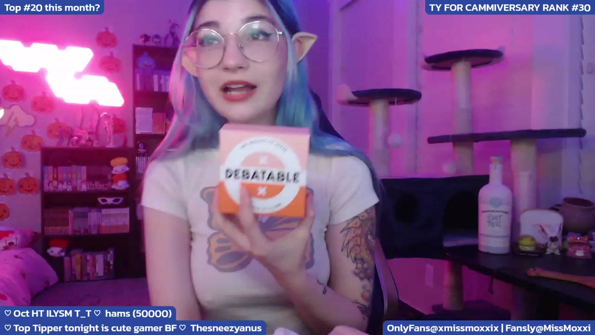 Gallery image thumbnail from XMissMoxxiX's myfreecams stream on, 10/25/2023, 05:07 image 7 of 20