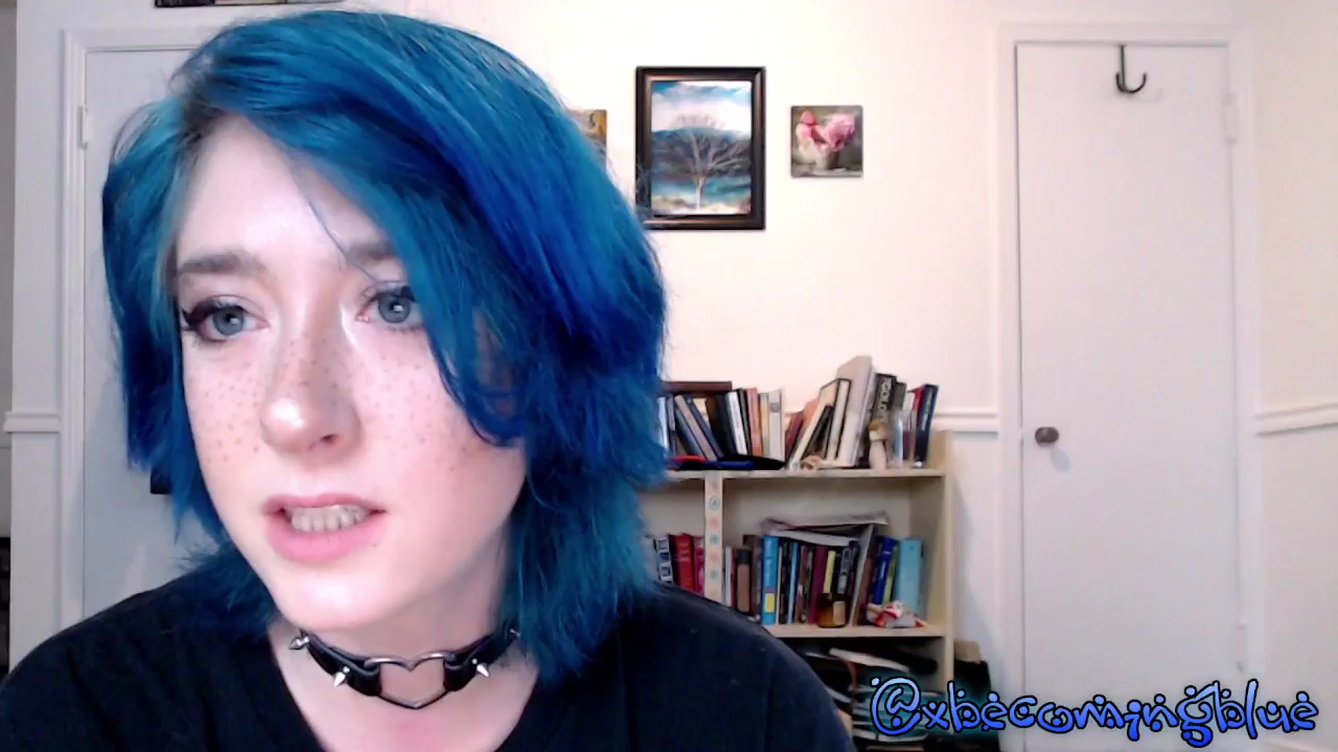 Gallery image thumbnail from Xbecomingblue's myfreecams stream on, 05/12/2025, 22:04 image 1 of 20