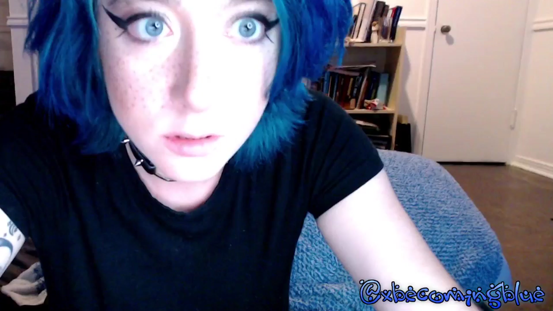 Gallery image thumbnail from Xbecomingblue's myfreecams stream on, 05/13/2025, 05:47 image 2 of 20