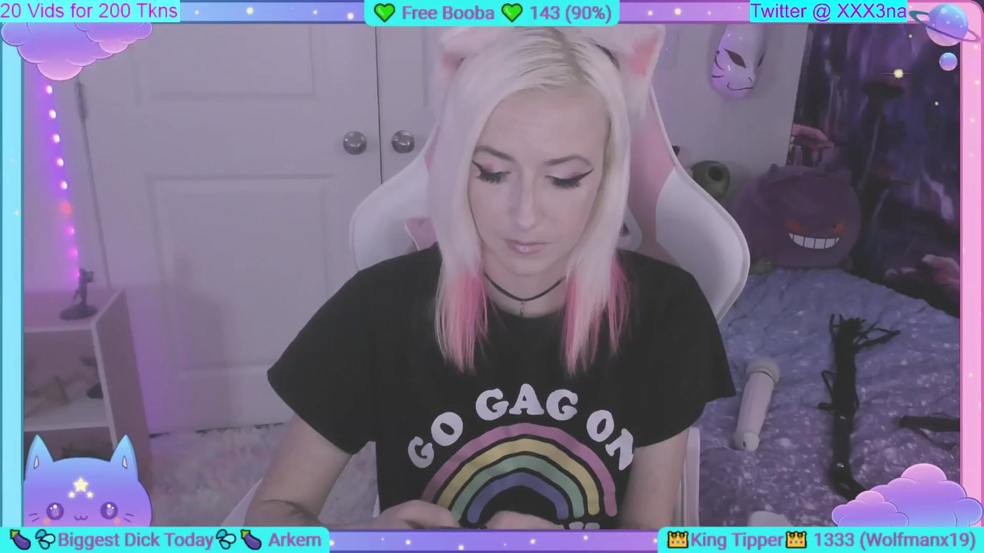 Gallery image thumbnail from Xena_saturn's myfreecams stream on, 08/04/2024, 04:11 image 4 of 20
